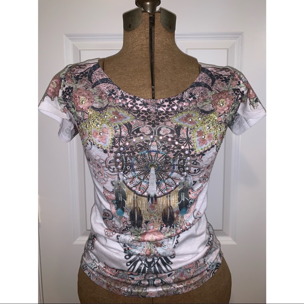 Bedazzled Graphic Tee